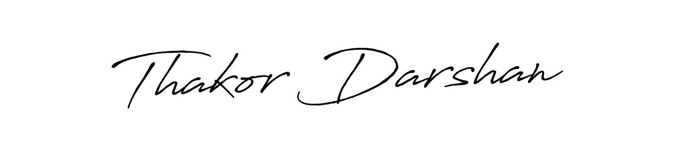 This is the best signature style for the Thakor Darshan name. Also you like these signature font (Antro_Vectra_Bolder). Mix name signature. Thakor Darshan signature style 7 images and pictures png