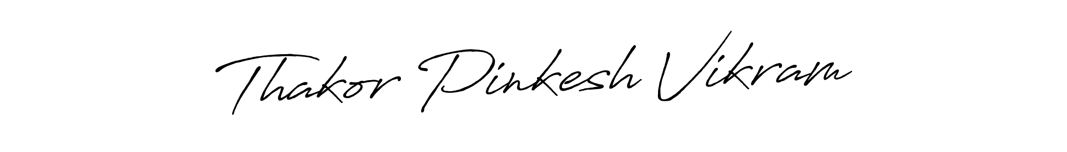 Make a beautiful signature design for name Thakor Pinkesh Vikram. Use this online signature maker to create a handwritten signature for free. Thakor Pinkesh Vikram signature style 7 images and pictures png