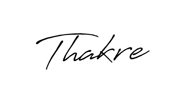Also we have Thakre name is the best signature style. Create professional handwritten signature collection using Antro_Vectra_Bolder autograph style. Thakre signature style 7 images and pictures png