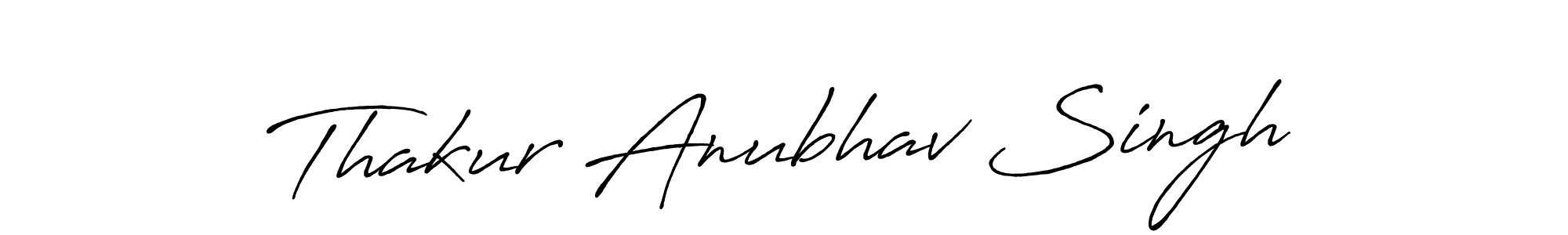 Best and Professional Signature Style for Thakur Anubhav Singh. Antro_Vectra_Bolder Best Signature Style Collection. Thakur Anubhav Singh signature style 7 images and pictures png