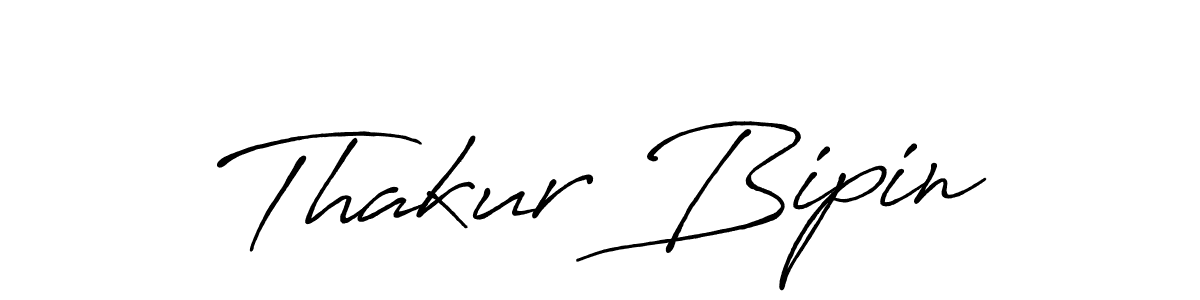 How to make Thakur Bipin signature? Antro_Vectra_Bolder is a professional autograph style. Create handwritten signature for Thakur Bipin name. Thakur Bipin signature style 7 images and pictures png