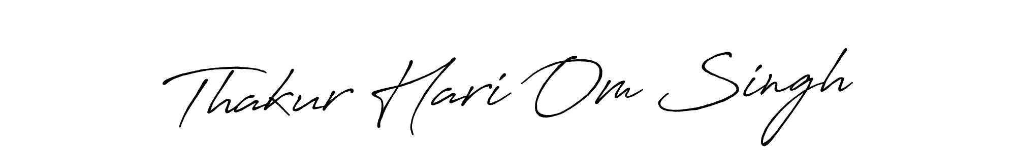 Best and Professional Signature Style for Thakur Hari Om Singh. Antro_Vectra_Bolder Best Signature Style Collection. Thakur Hari Om Singh signature style 7 images and pictures png