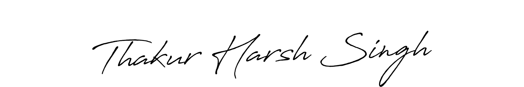 How to make Thakur Harsh Singh signature? Antro_Vectra_Bolder is a professional autograph style. Create handwritten signature for Thakur Harsh Singh name. Thakur Harsh Singh signature style 7 images and pictures png