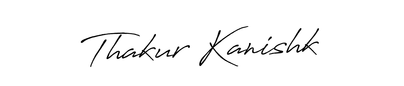 Make a beautiful signature design for name Thakur Kanishk. Use this online signature maker to create a handwritten signature for free. Thakur Kanishk signature style 7 images and pictures png