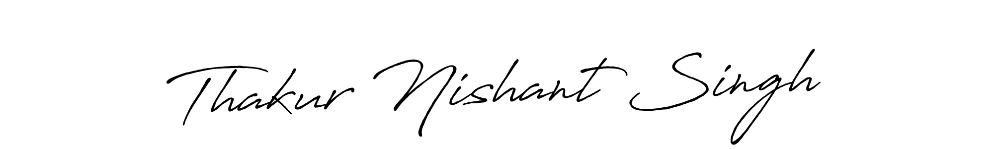 How to Draw Thakur Nishant Singh signature style? Antro_Vectra_Bolder is a latest design signature styles for name Thakur Nishant Singh. Thakur Nishant Singh signature style 7 images and pictures png