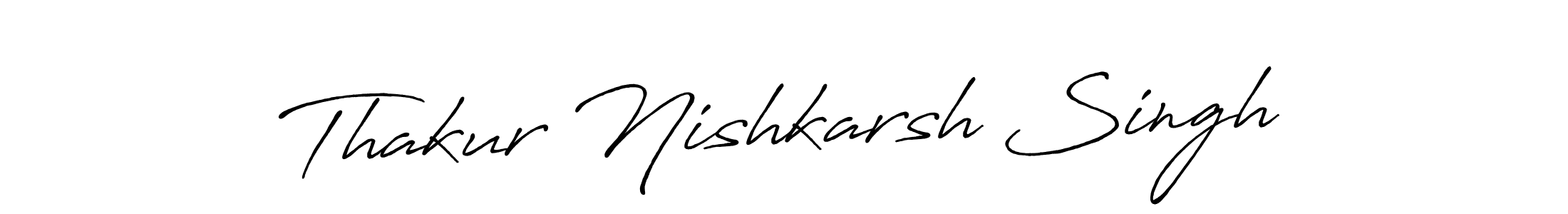 Design your own signature with our free online signature maker. With this signature software, you can create a handwritten (Antro_Vectra_Bolder) signature for name Thakur Nishkarsh Singh. Thakur Nishkarsh Singh signature style 7 images and pictures png