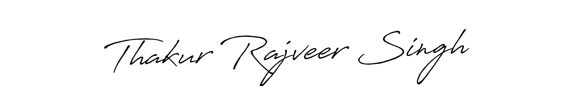 Use a signature maker to create a handwritten signature online. With this signature software, you can design (Antro_Vectra_Bolder) your own signature for name Thakur Rajveer Singh. Thakur Rajveer Singh signature style 7 images and pictures png