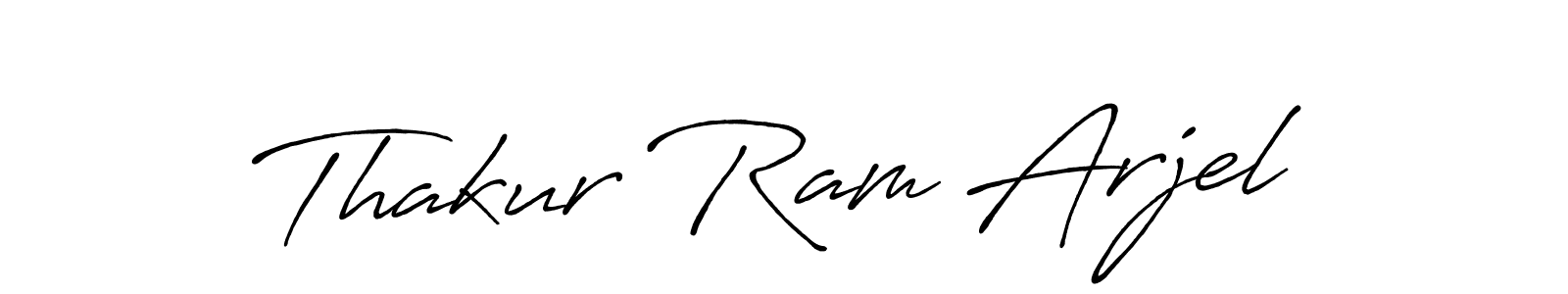 Make a beautiful signature design for name Thakur Ram Arjel. Use this online signature maker to create a handwritten signature for free. Thakur Ram Arjel signature style 7 images and pictures png