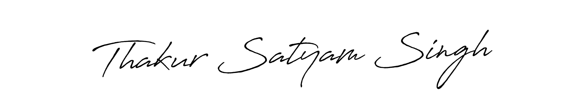 Make a short Thakur Satyam Singh signature style. Manage your documents anywhere anytime using Antro_Vectra_Bolder. Create and add eSignatures, submit forms, share and send files easily. Thakur Satyam Singh signature style 7 images and pictures png