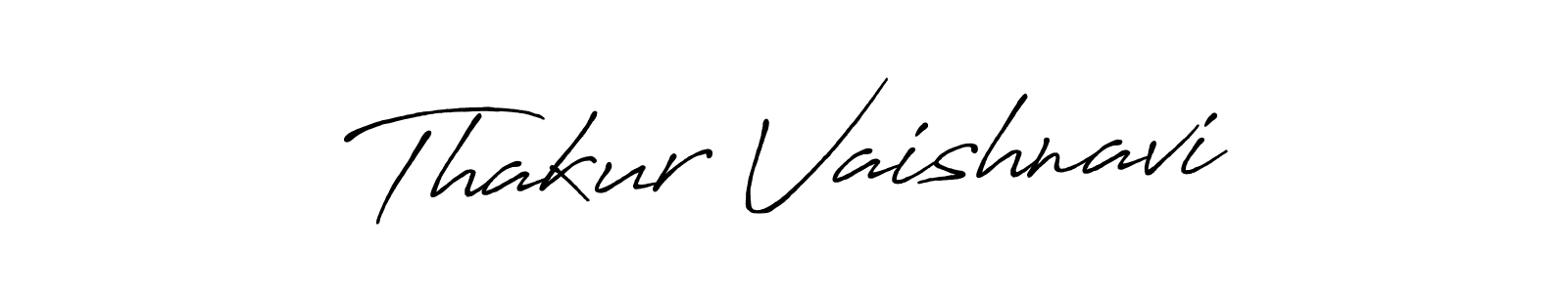 Also we have Thakur Vaishnavi name is the best signature style. Create professional handwritten signature collection using Antro_Vectra_Bolder autograph style. Thakur Vaishnavi signature style 7 images and pictures png