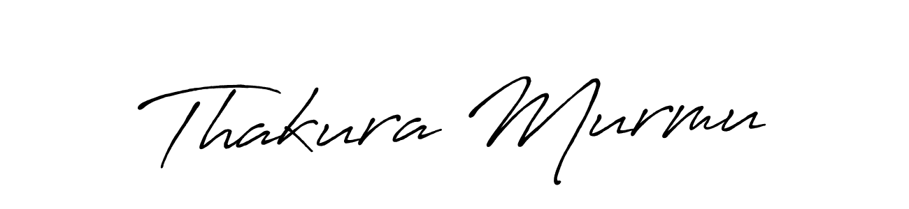 Similarly Antro_Vectra_Bolder is the best handwritten signature design. Signature creator online .You can use it as an online autograph creator for name Thakura Murmu. Thakura Murmu signature style 7 images and pictures png