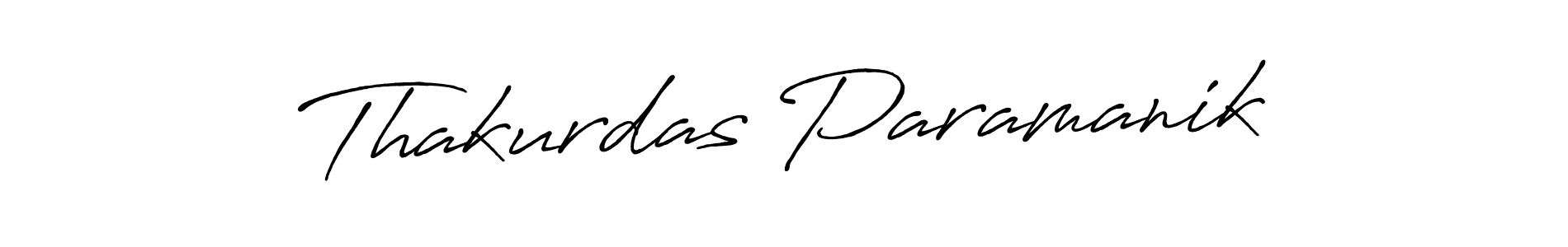 Use a signature maker to create a handwritten signature online. With this signature software, you can design (Antro_Vectra_Bolder) your own signature for name Thakurdas Paramanik. Thakurdas Paramanik signature style 7 images and pictures png