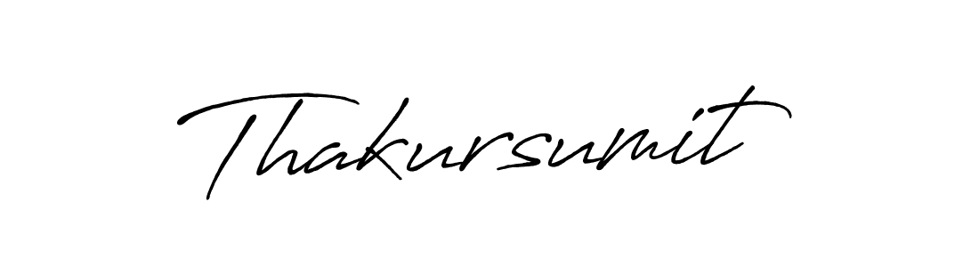 You should practise on your own different ways (Antro_Vectra_Bolder) to write your name (Thakursumit) in signature. don't let someone else do it for you. Thakursumit signature style 7 images and pictures png