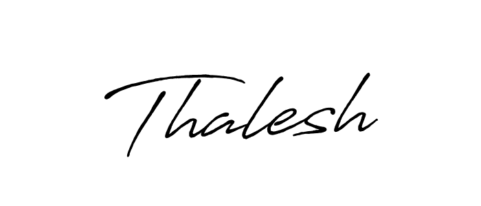 Design your own signature with our free online signature maker. With this signature software, you can create a handwritten (Antro_Vectra_Bolder) signature for name Thalesh. Thalesh signature style 7 images and pictures png