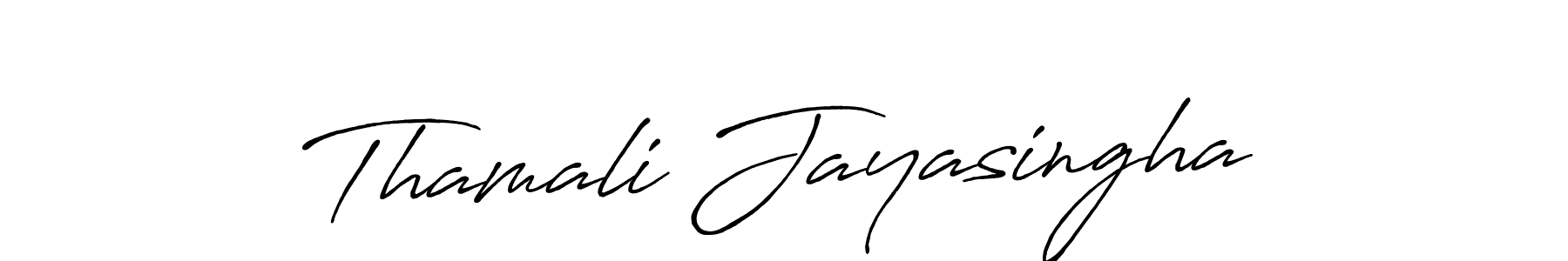 It looks lik you need a new signature style for name Thamali Jayasingha. Design unique handwritten (Antro_Vectra_Bolder) signature with our free signature maker in just a few clicks. Thamali Jayasingha signature style 7 images and pictures png