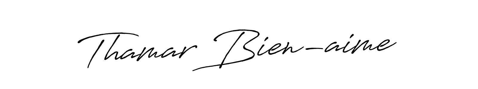 This is the best signature style for the Thamar Bien-aime name. Also you like these signature font (Antro_Vectra_Bolder). Mix name signature. Thamar Bien-aime signature style 7 images and pictures png