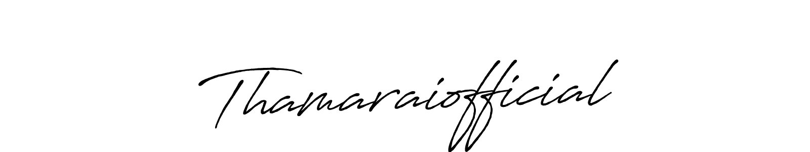Antro_Vectra_Bolder is a professional signature style that is perfect for those who want to add a touch of class to their signature. It is also a great choice for those who want to make their signature more unique. Get Thamaraiofficial name to fancy signature for free. Thamaraiofficial signature style 7 images and pictures png