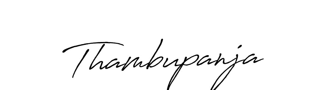 Once you've used our free online signature maker to create your best signature Antro_Vectra_Bolder style, it's time to enjoy all of the benefits that Thambupanja name signing documents. Thambupanja signature style 7 images and pictures png