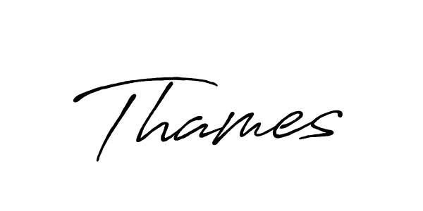 Also You can easily find your signature by using the search form. We will create Thames name handwritten signature images for you free of cost using Antro_Vectra_Bolder sign style. Thames signature style 7 images and pictures png