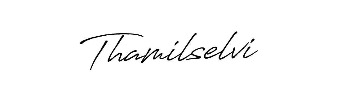 The best way (Antro_Vectra_Bolder) to make a short signature is to pick only two or three words in your name. The name Thamilselvi include a total of six letters. For converting this name. Thamilselvi signature style 7 images and pictures png