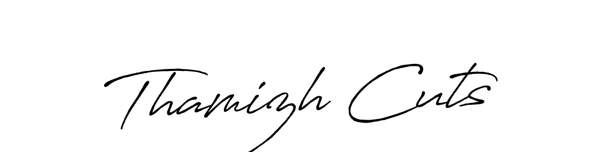 You can use this online signature creator to create a handwritten signature for the name Thamizh Cuts. This is the best online autograph maker. Thamizh Cuts signature style 7 images and pictures png