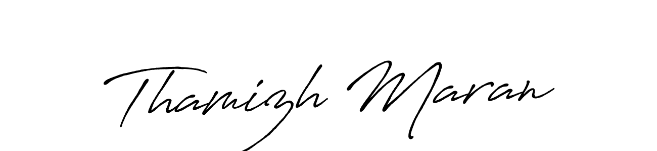 It looks lik you need a new signature style for name Thamizh Maran. Design unique handwritten (Antro_Vectra_Bolder) signature with our free signature maker in just a few clicks. Thamizh Maran signature style 7 images and pictures png