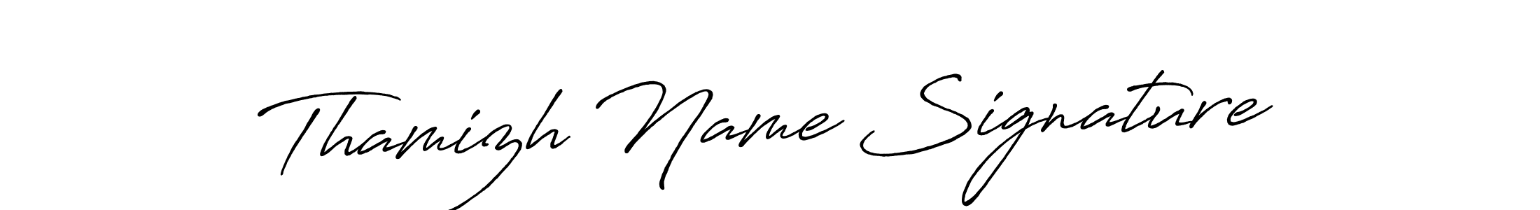 Thamizh Name Signature stylish signature style. Best Handwritten Sign (Antro_Vectra_Bolder) for my name. Handwritten Signature Collection Ideas for my name Thamizh Name Signature. Thamizh Name Signature signature style 7 images and pictures png