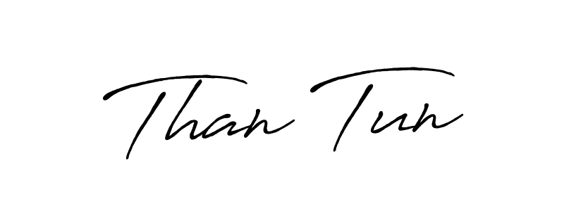 It looks lik you need a new signature style for name Than Tun. Design unique handwritten (Antro_Vectra_Bolder) signature with our free signature maker in just a few clicks. Than Tun signature style 7 images and pictures png