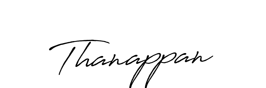 Also we have Thanappan name is the best signature style. Create professional handwritten signature collection using Antro_Vectra_Bolder autograph style. Thanappan signature style 7 images and pictures png