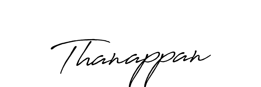 It looks lik you need a new signature style for name Thanappan. Design unique handwritten (Antro_Vectra_Bolder) signature with our free signature maker in just a few clicks. Thanappan signature style 7 images and pictures png