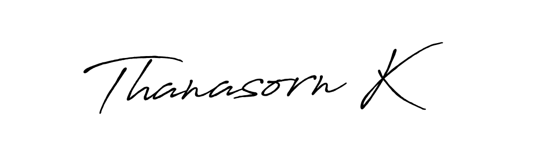 Also we have Thanasorn K name is the best signature style. Create professional handwritten signature collection using Antro_Vectra_Bolder autograph style. Thanasorn K signature style 7 images and pictures png