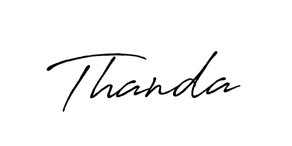 You can use this online signature creator to create a handwritten signature for the name Thanda. This is the best online autograph maker. Thanda signature style 7 images and pictures png