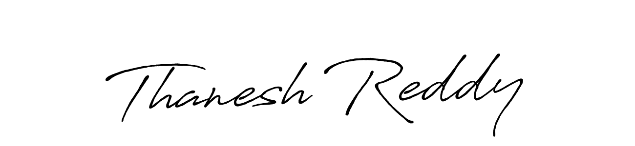 This is the best signature style for the Thanesh Reddy name. Also you like these signature font (Antro_Vectra_Bolder). Mix name signature. Thanesh Reddy signature style 7 images and pictures png