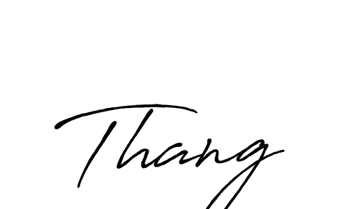 It looks lik you need a new signature style for name Thang. Design unique handwritten (Antro_Vectra_Bolder) signature with our free signature maker in just a few clicks. Thang signature style 7 images and pictures png