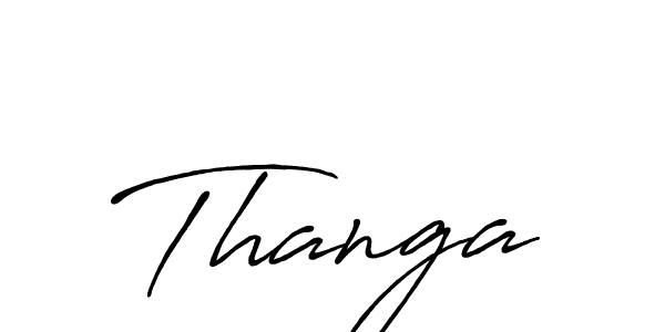 Make a beautiful signature design for name Thanga. Use this online signature maker to create a handwritten signature for free. Thanga signature style 7 images and pictures png