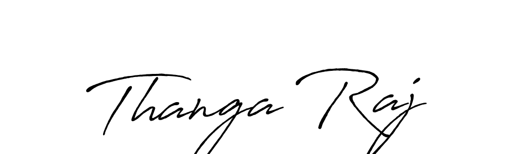 Similarly Antro_Vectra_Bolder is the best handwritten signature design. Signature creator online .You can use it as an online autograph creator for name Thanga Raj. Thanga Raj signature style 7 images and pictures png