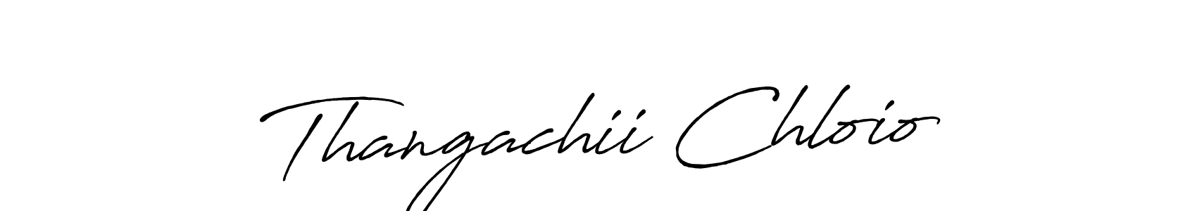 Thangachii Chloio stylish signature style. Best Handwritten Sign (Antro_Vectra_Bolder) for my name. Handwritten Signature Collection Ideas for my name Thangachii Chloio. Thangachii Chloio signature style 7 images and pictures png