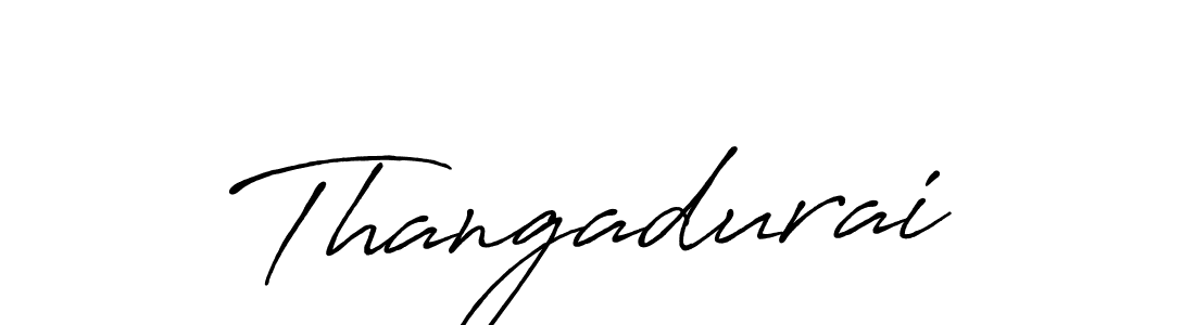 Thangadurai stylish signature style. Best Handwritten Sign (Antro_Vectra_Bolder) for my name. Handwritten Signature Collection Ideas for my name Thangadurai. Thangadurai signature style 7 images and pictures png