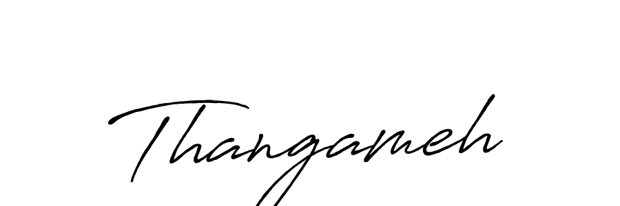 if you are searching for the best signature style for your name Thangameh. so please give up your signature search. here we have designed multiple signature styles  using Antro_Vectra_Bolder. Thangameh signature style 7 images and pictures png