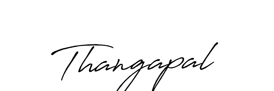 You should practise on your own different ways (Antro_Vectra_Bolder) to write your name (Thangapal) in signature. don't let someone else do it for you. Thangapal signature style 7 images and pictures png