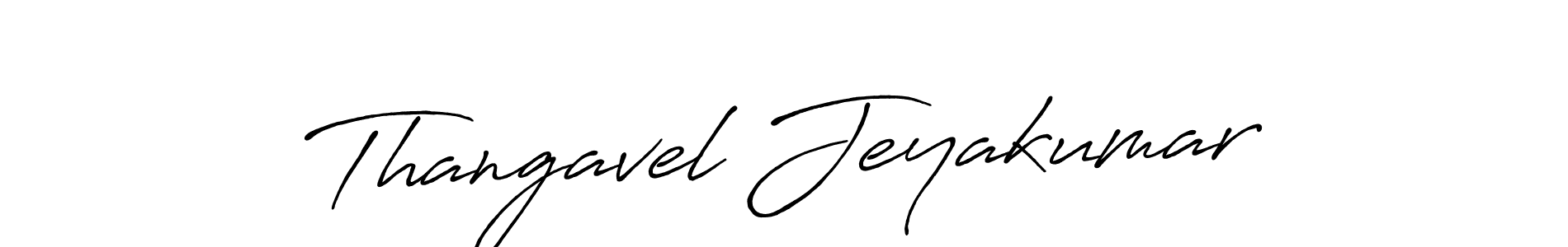 Use a signature maker to create a handwritten signature online. With this signature software, you can design (Antro_Vectra_Bolder) your own signature for name Thangavel Jeyakumar. Thangavel Jeyakumar signature style 7 images and pictures png