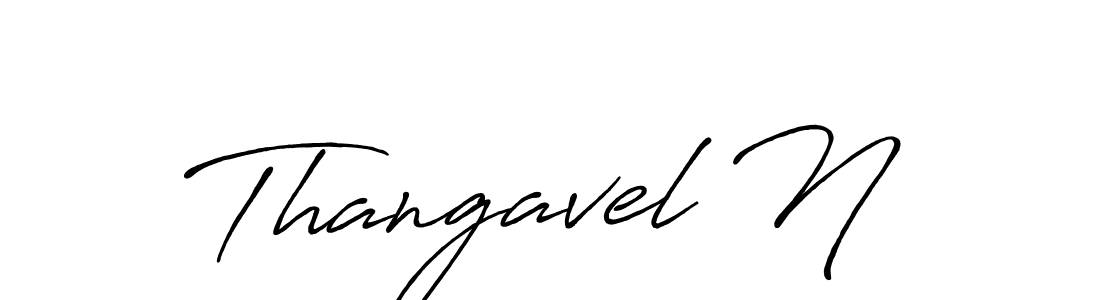 Here are the top 10 professional signature styles for the name Thangavel N. These are the best autograph styles you can use for your name. Thangavel N signature style 7 images and pictures png