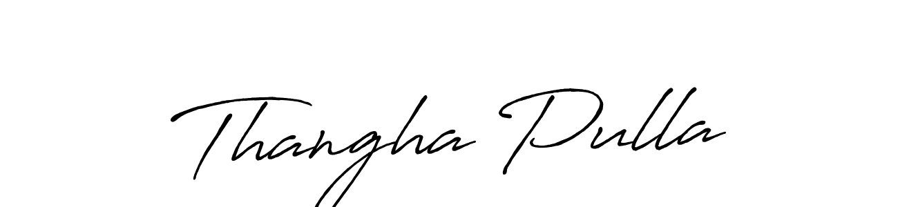 See photos of Thangha Pulla official signature by Spectra . Check more albums & portfolios. Read reviews & check more about Antro_Vectra_Bolder font. Thangha Pulla signature style 7 images and pictures png