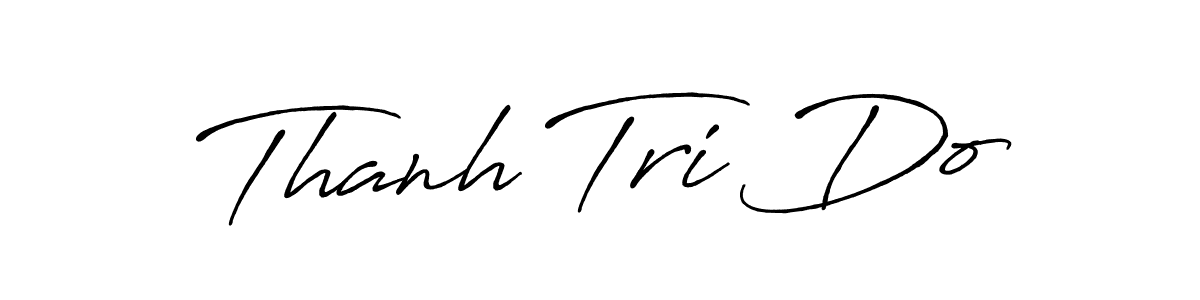 Thanh Tri Do stylish signature style. Best Handwritten Sign (Antro_Vectra_Bolder) for my name. Handwritten Signature Collection Ideas for my name Thanh Tri Do. Thanh Tri Do signature style 7 images and pictures png