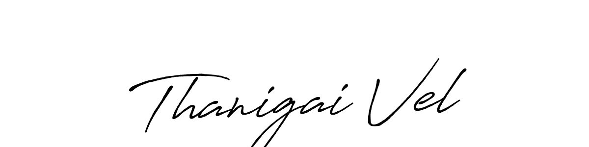 Antro_Vectra_Bolder is a professional signature style that is perfect for those who want to add a touch of class to their signature. It is also a great choice for those who want to make their signature more unique. Get Thanigai Vel name to fancy signature for free. Thanigai Vel signature style 7 images and pictures png