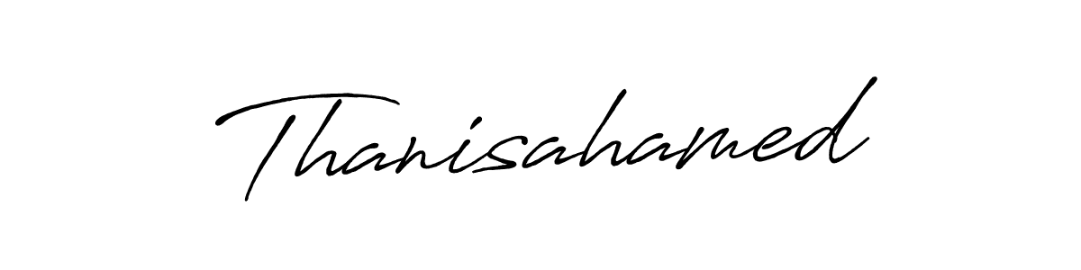 Also You can easily find your signature by using the search form. We will create Thanisahamed name handwritten signature images for you free of cost using Antro_Vectra_Bolder sign style. Thanisahamed signature style 7 images and pictures png