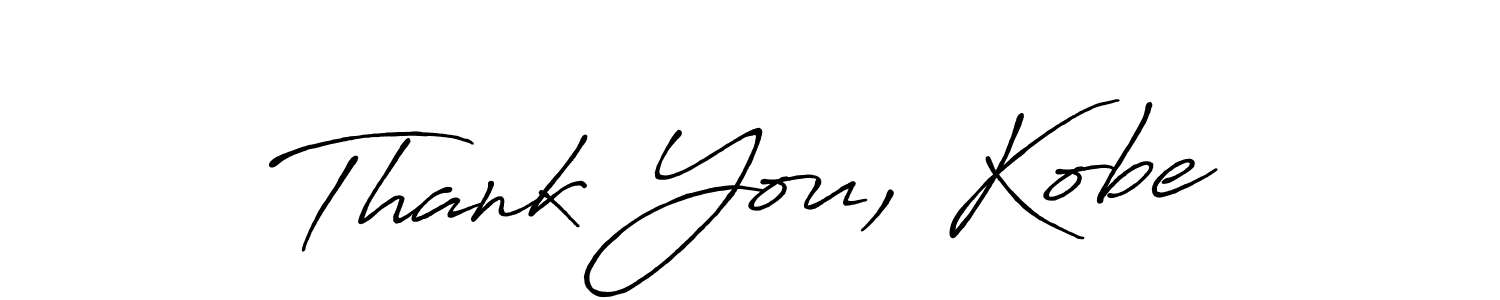 Check out images of Autograph of Thank You, Kobe name. Actor Thank You, Kobe Signature Style. Antro_Vectra_Bolder is a professional sign style online. Thank You, Kobe signature style 7 images and pictures png