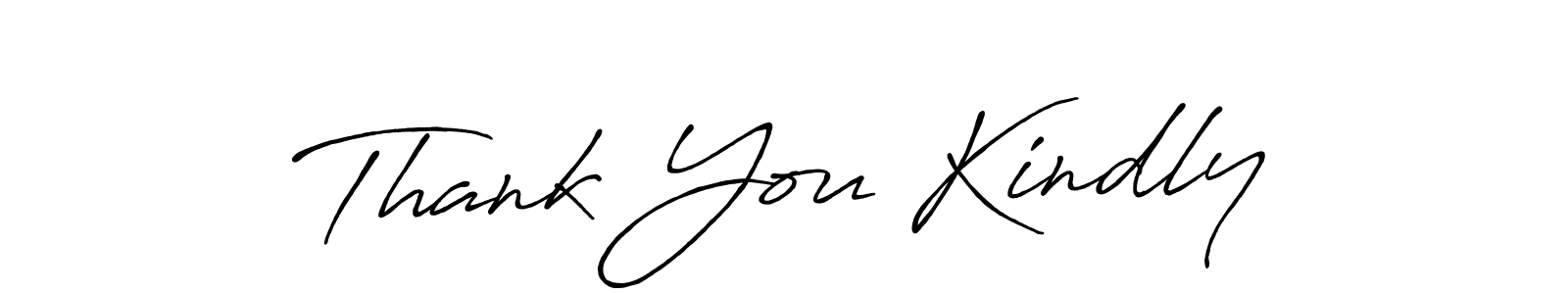 if you are searching for the best signature style for your name Thank You Kindly. so please give up your signature search. here we have designed multiple signature styles  using Antro_Vectra_Bolder. Thank You Kindly signature style 7 images and pictures png