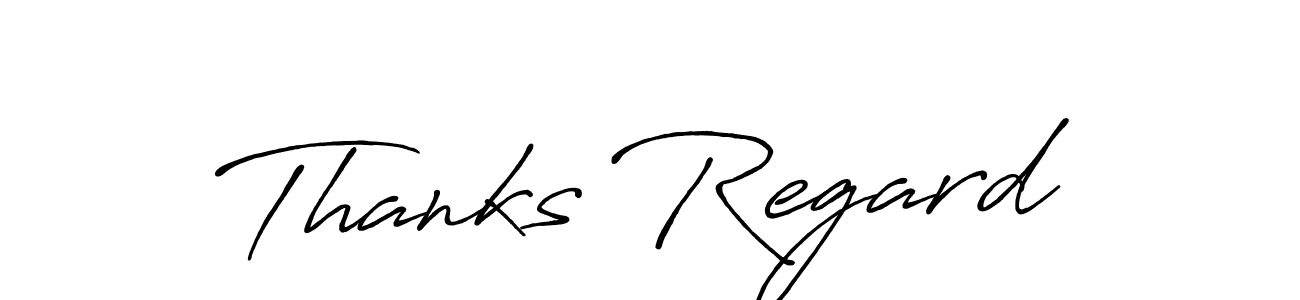 You should practise on your own different ways (Antro_Vectra_Bolder) to write your name (Thanks Regard) in signature. don't let someone else do it for you. Thanks Regard signature style 7 images and pictures png