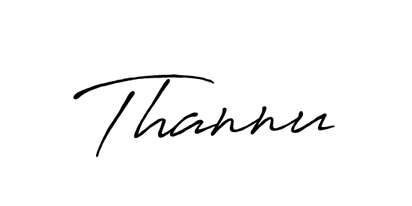 Also we have Thannu name is the best signature style. Create professional handwritten signature collection using Antro_Vectra_Bolder autograph style. Thannu signature style 7 images and pictures png